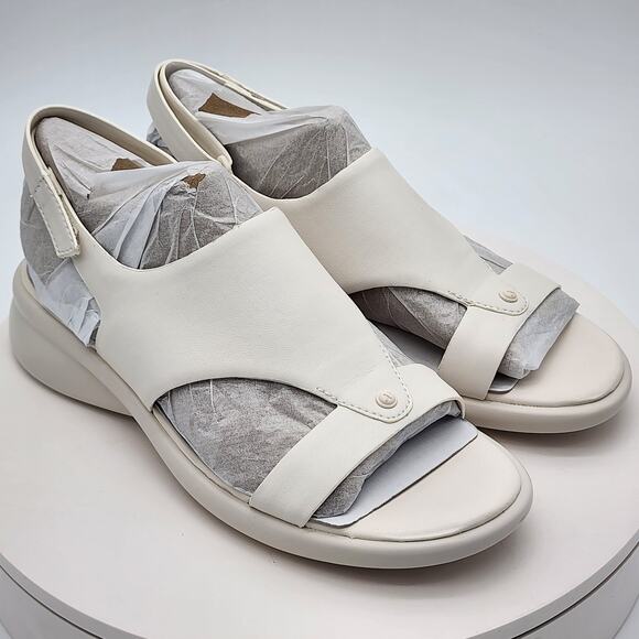 Naturalizer Shoes - NEW Naturalizer Lillian White Slingback Comfort Sandals Women's Size 8.5M